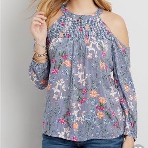XL Maurice’s cold shoulder shirt